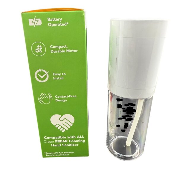 EcoFreaks Automatic Foaming Hand Sanitizer Dispenser Battery Operated 275 mL Whi - Picture 5 of 7